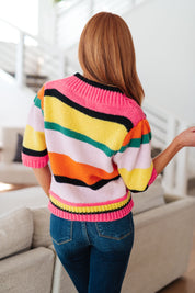 Bright Side Striped Sweater