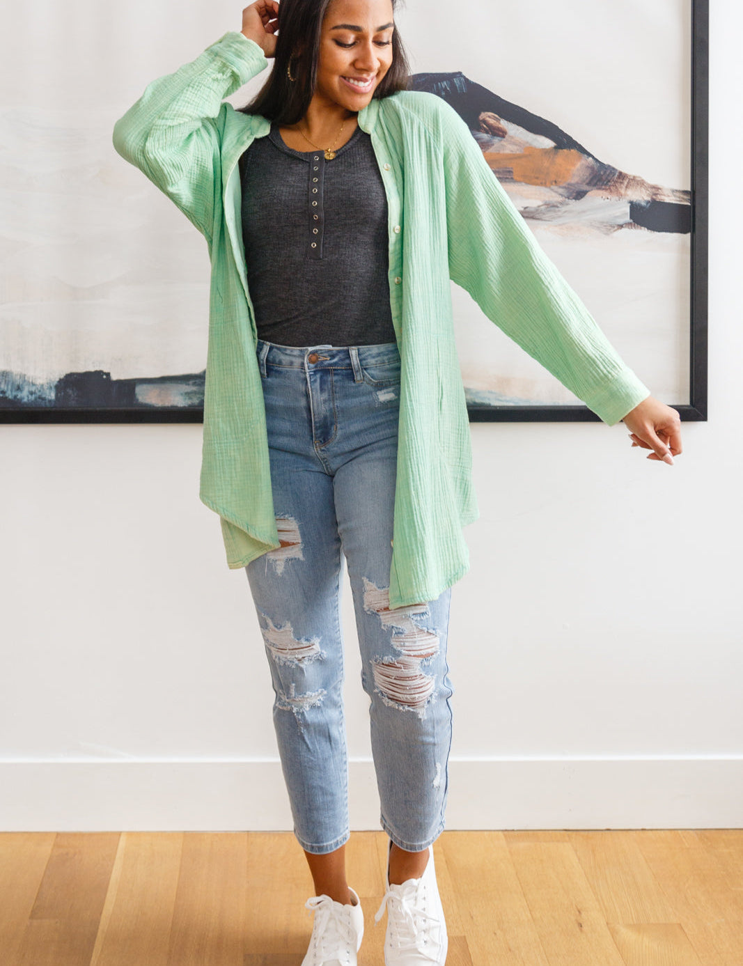 CoreyButtonUpTopInVintageGreen3.jpg