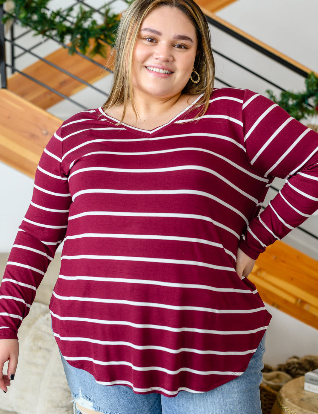 ErikaStripedV-NeckLongSleeveTopinBurgundy9.jpg