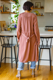 First Day Of Spring Jacket in Dusty Mauve