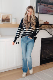 From Here On Out Striped Sweater