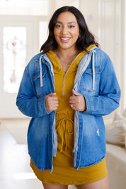 Getting Out Long Sleeve Hoodie Romper Gold Spice