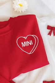 PREORDER: Matching Mini Embroidered Sweatshirt