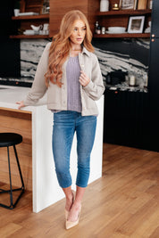 Captured My Interest Chunky V-Neck Sweater