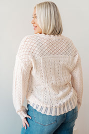 Never Let Down Lightweight Knit Sweater