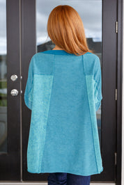 Ocean's Apart Mineral Wash Pullover