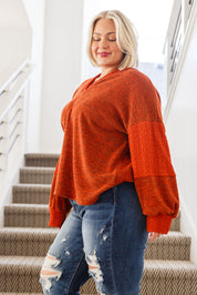 Planning Ahead Color Block Hoodie