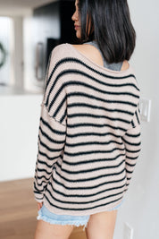 Self Assured Striped Sweater