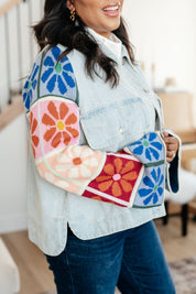 Something Better Knit and Denim Jacket
