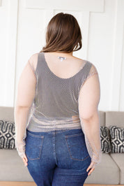Something to Love Mesh Top