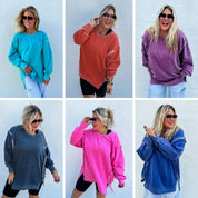 PREORDER: Classic Crew Pullover In Six Colors