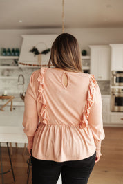 Sweet Confession Top In Blush
