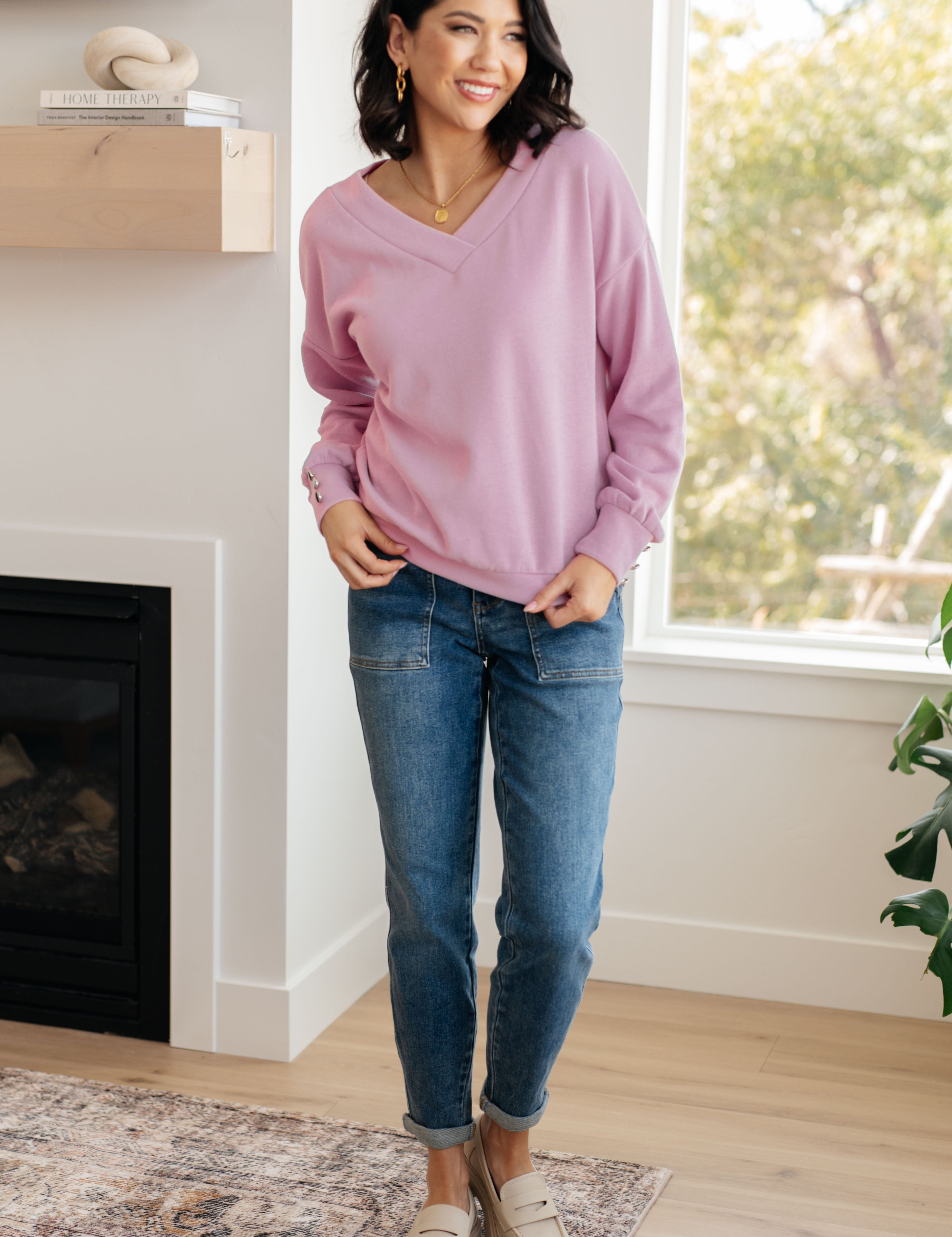 TotallyVerifiedLongSleeveV-NeckTop-3.jpg