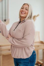 Up for Discussion Half Zip Pullover