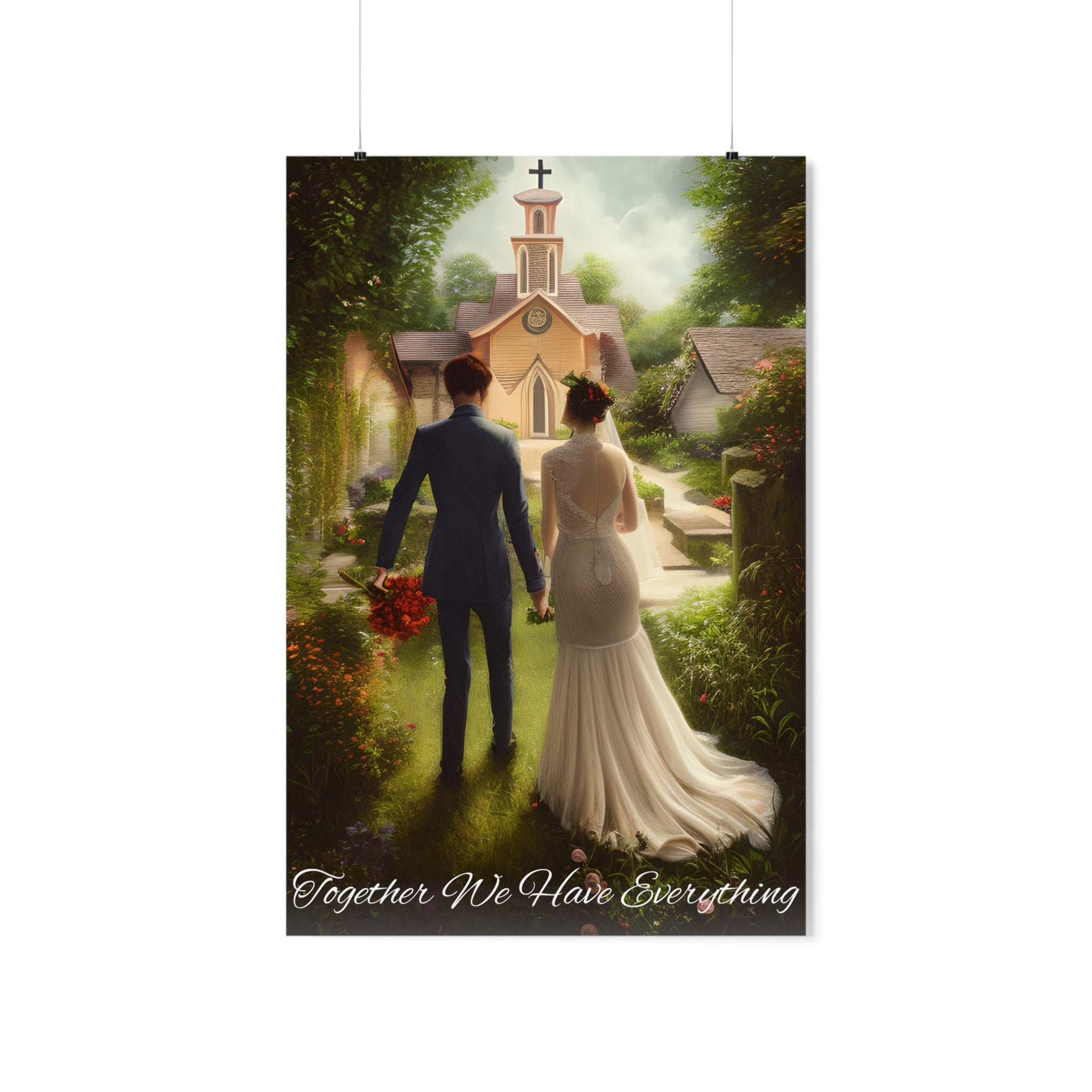 Posters Matte Vertical Wedding