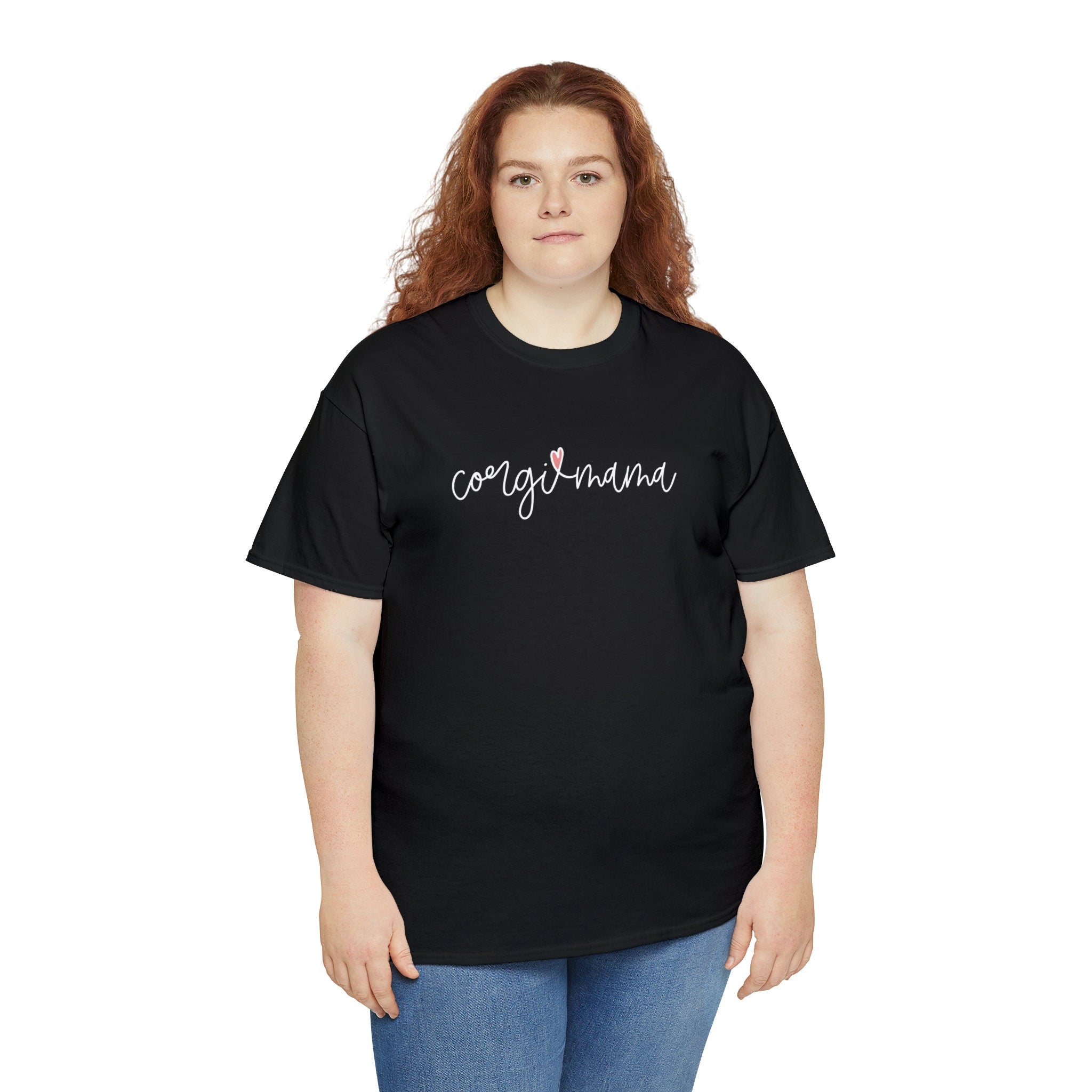Corgi Mama Unisex Heavy Cotton Tee
