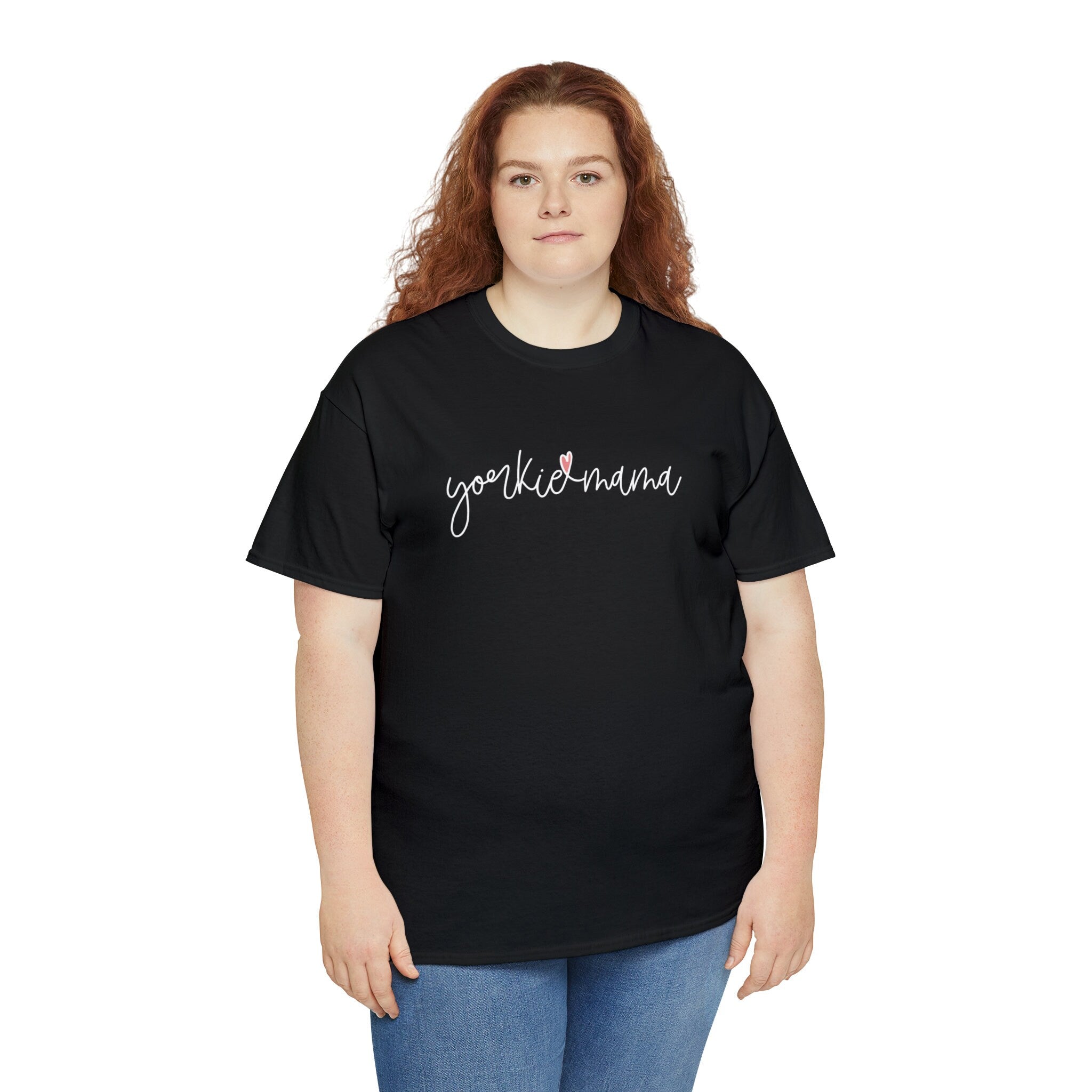 Yorkie Mama Unisex Heavy Cotton Tee