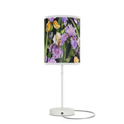 Beautiful Purple Floral Stand Lamp US|CA plug