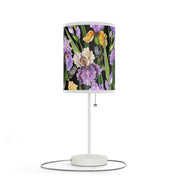 Beautiful Purple Floral Stand Lamp US|CA plug