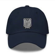 Anime Dad Hat Wings of Freedom Design