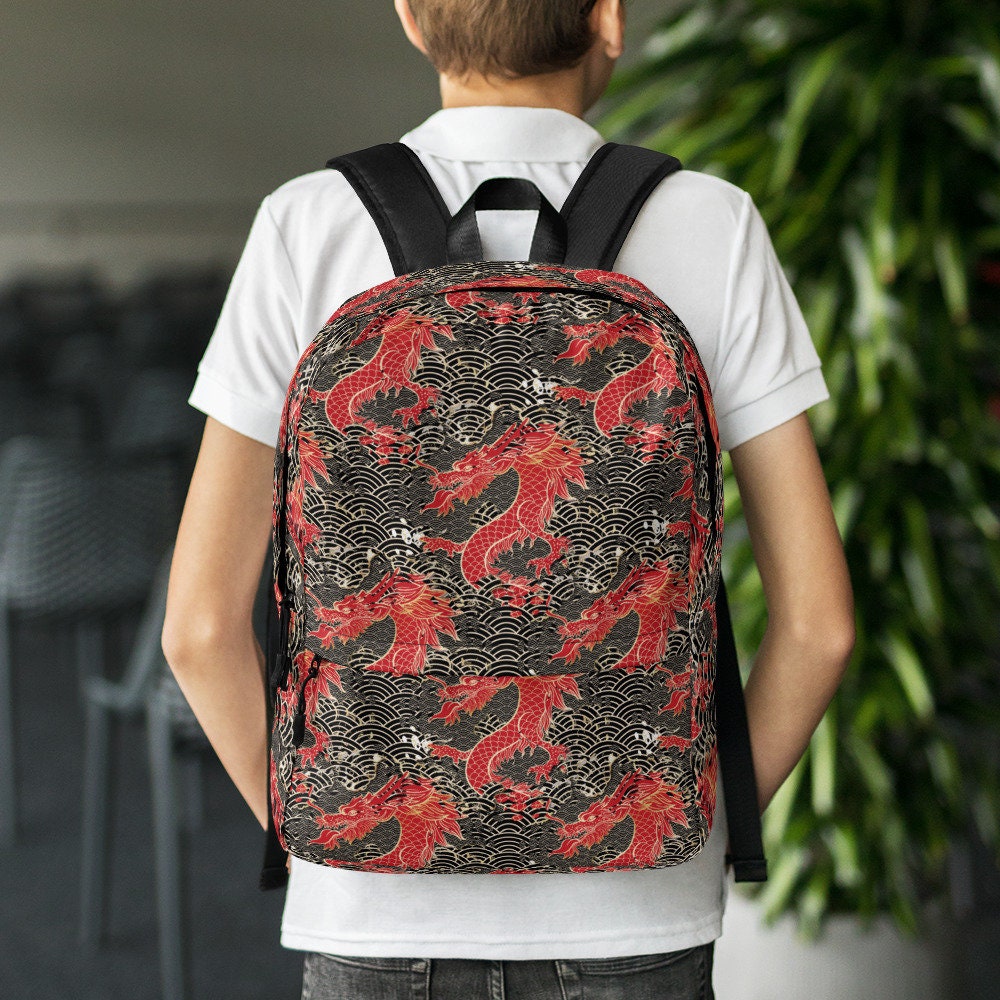 Cool Chinese Dragon Backpack