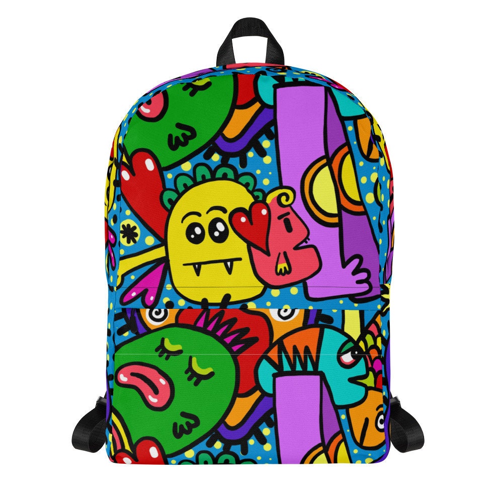 Cool Urban Backpack Colorful & Trendy