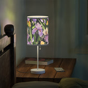 Beautiful Purple Floral Stand Lamp US|CA plug