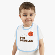 Pro Dribbler Baby Contrast Trim Jersey Bib