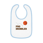 Pro Dribbler Baby Contrast Trim Jersey Bib
