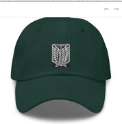 Anime Dad Hat Wings of Freedom Design