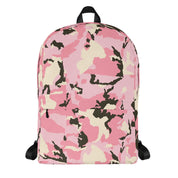 Pink Camouflage Backpack