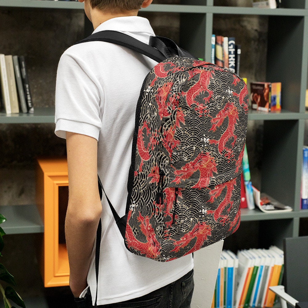 Cool Chinese Dragon Backpack