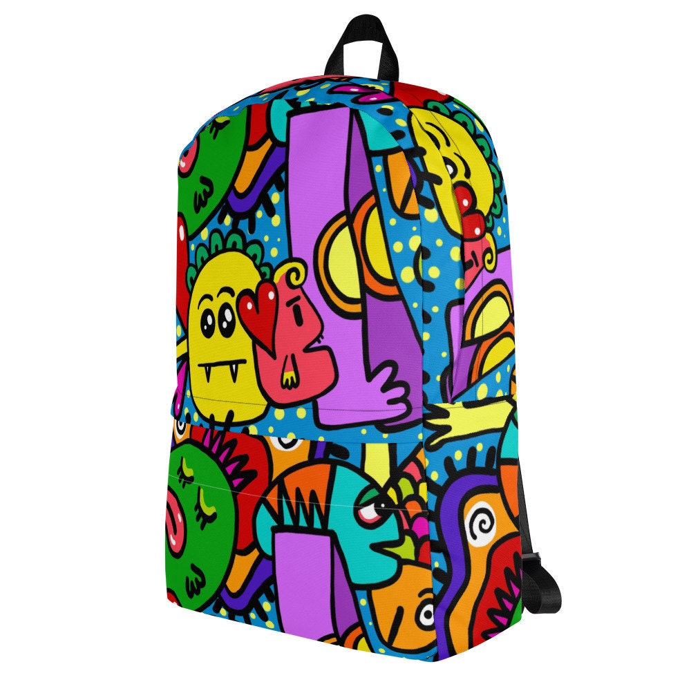 Cool Urban Backpack Colorful & Trendy