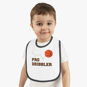 Pro Dribbler Baby Contrast Trim Jersey Bib