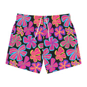 Fun Colorful Tropical Men's Swim Trunks (AOP)