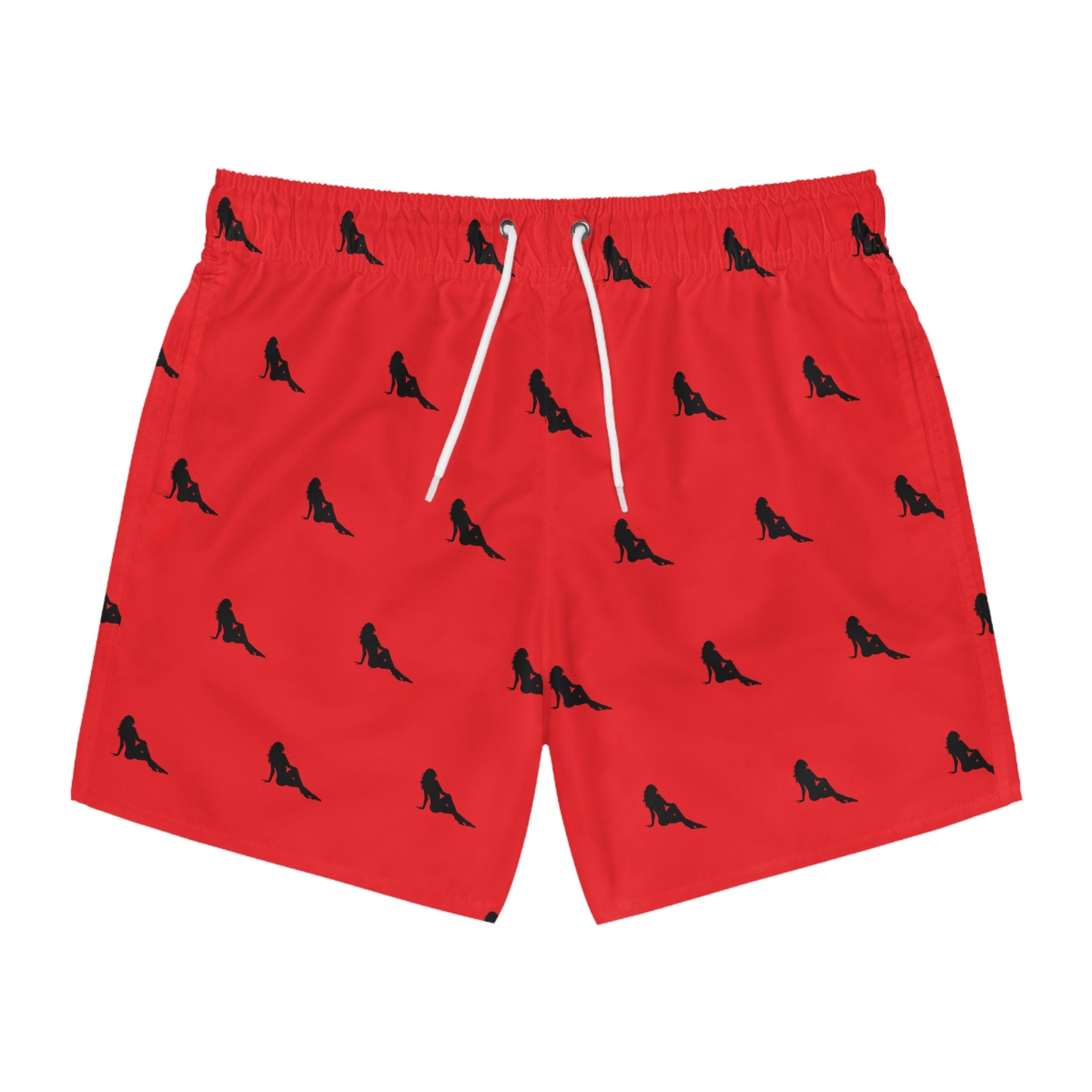 Men's Sexy Silhouette Swim Trunks (AOP)