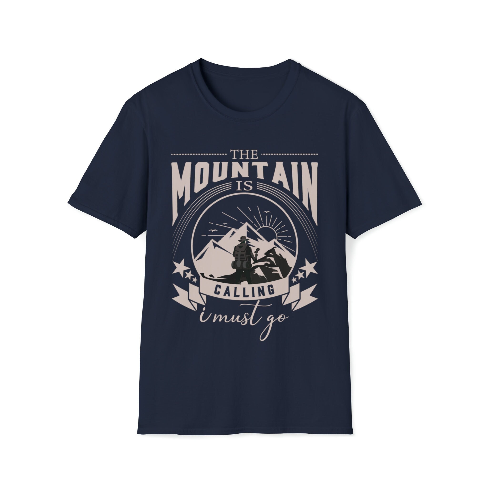 The Mountain is Calling Softstyle T-Shirt