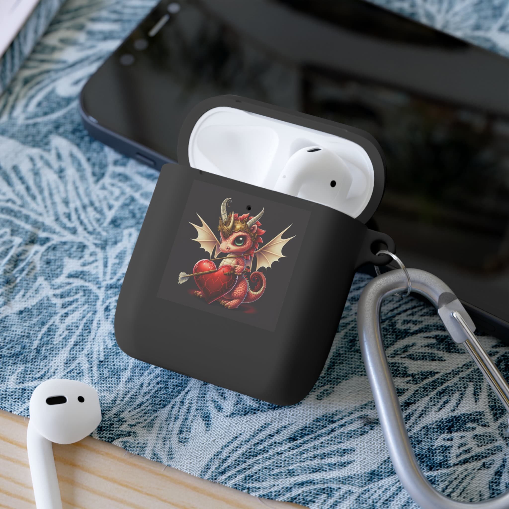 Cute Dragon Compatible with AirPods and AirPods Pro Case Cover