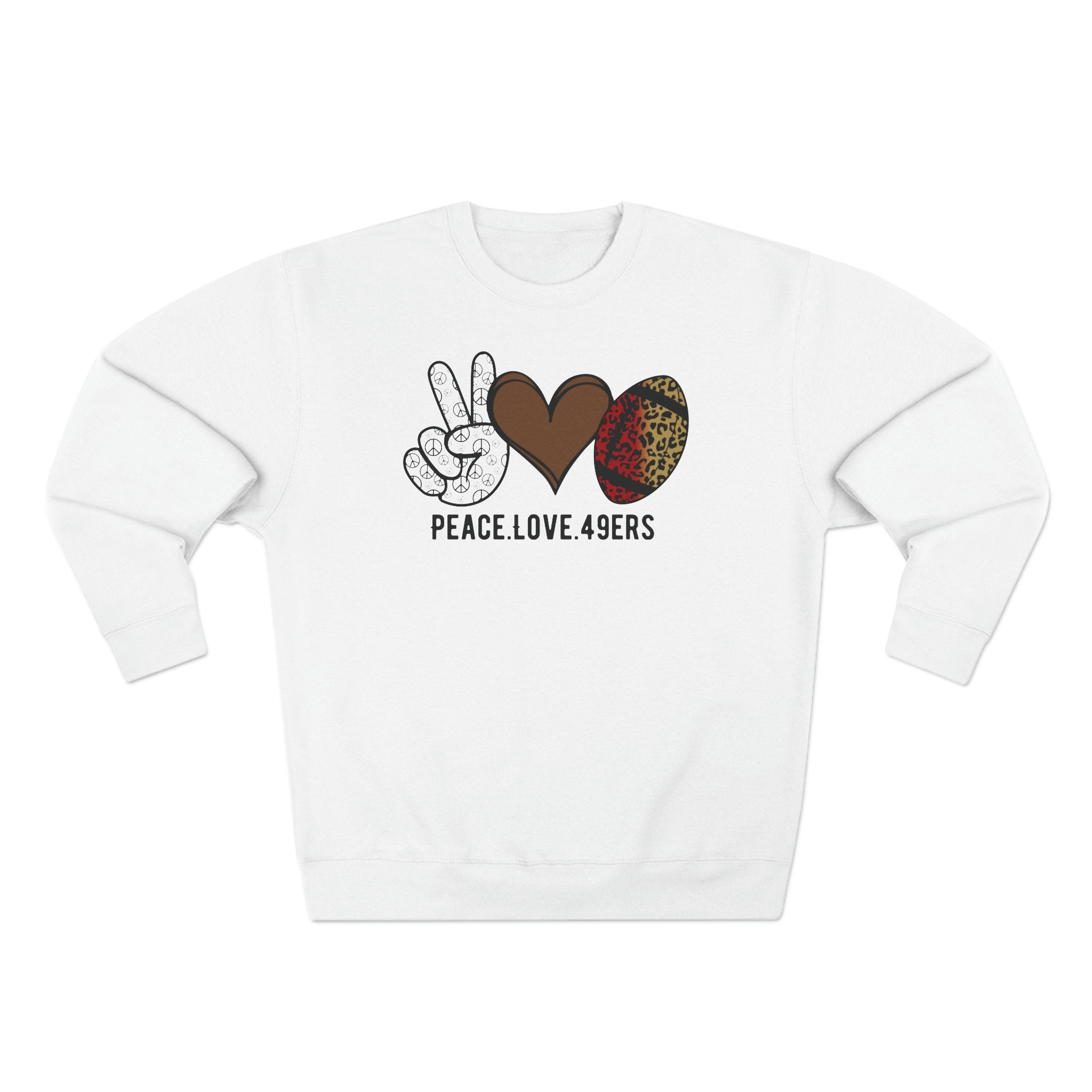 49ERs Unisex Premium Soft Cotton Crewneck Sweatshirt