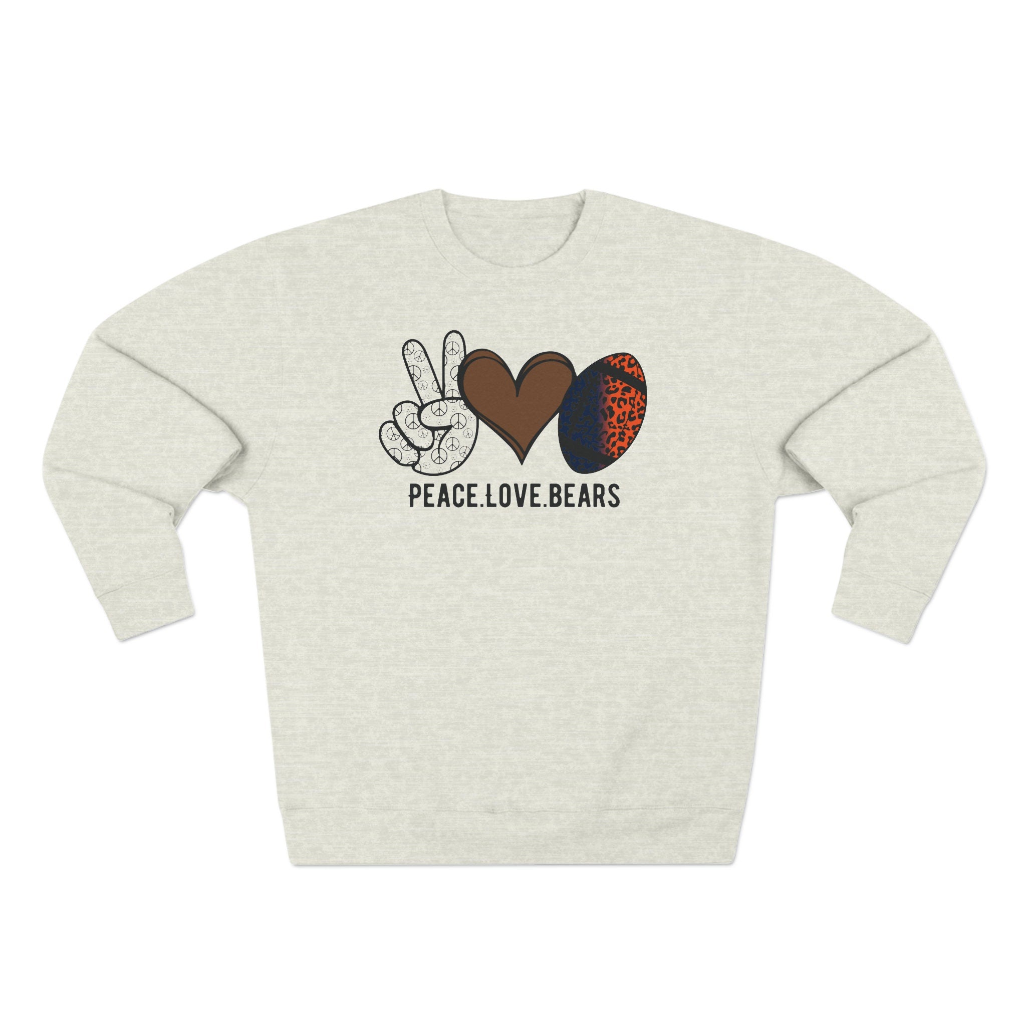 Bears Unisex Premium Soft Cotton Crewneck Sweatshirt