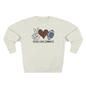 Cowboys Unisex Premium Soft Cotton Crewneck Sweatshirt