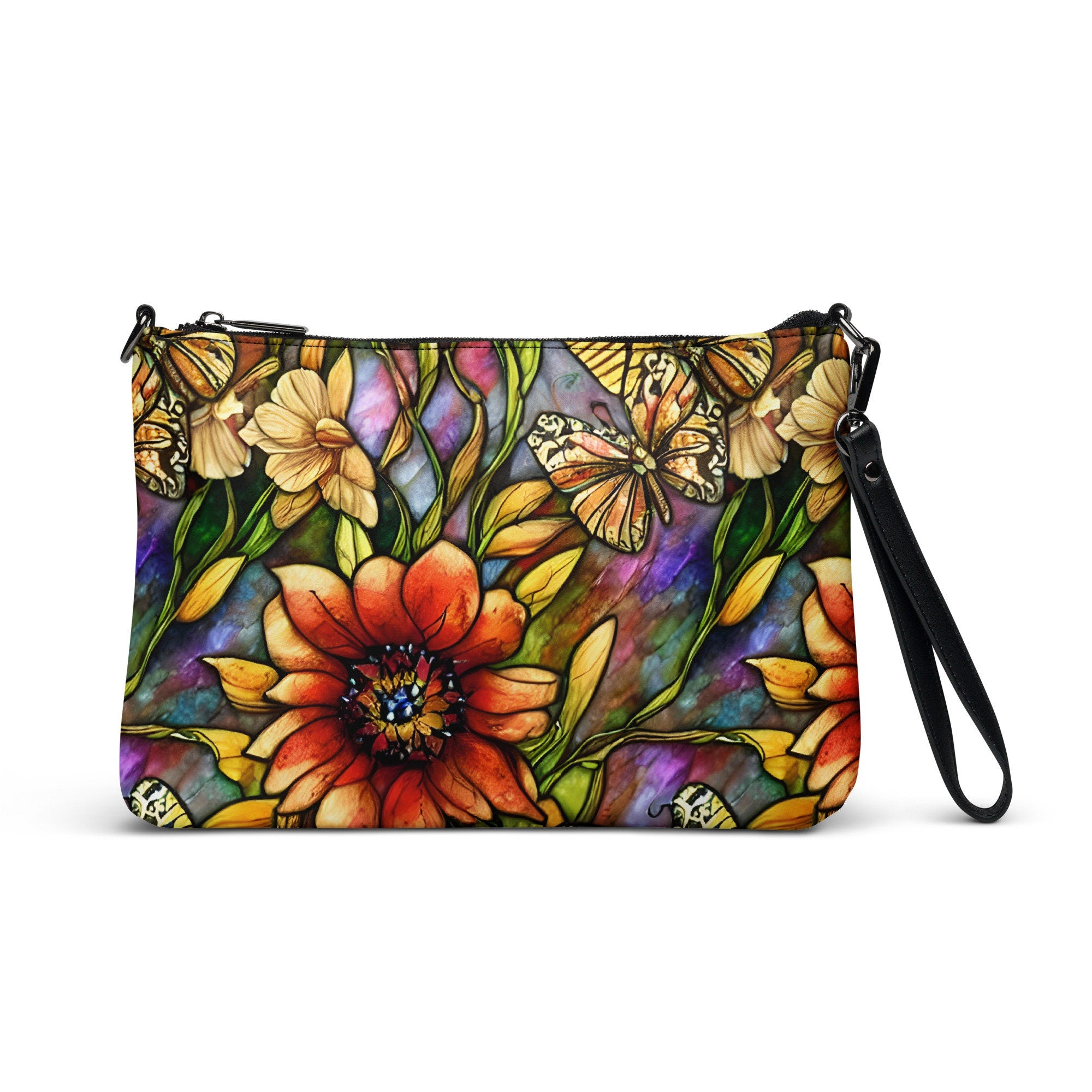 Creative Vibes 2 Luxury Look Faux Leather Crossbody bag