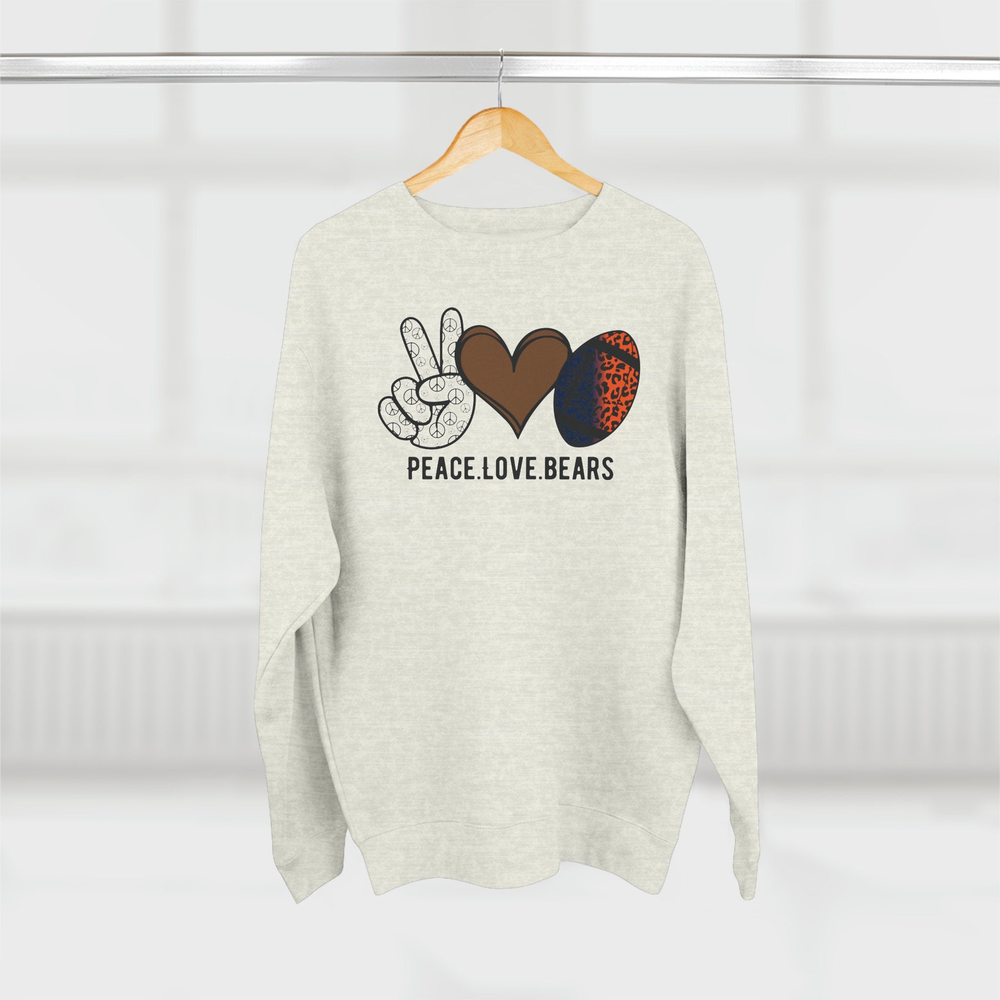 Bears Unisex Premium Soft Cotton Crewneck Sweatshirt