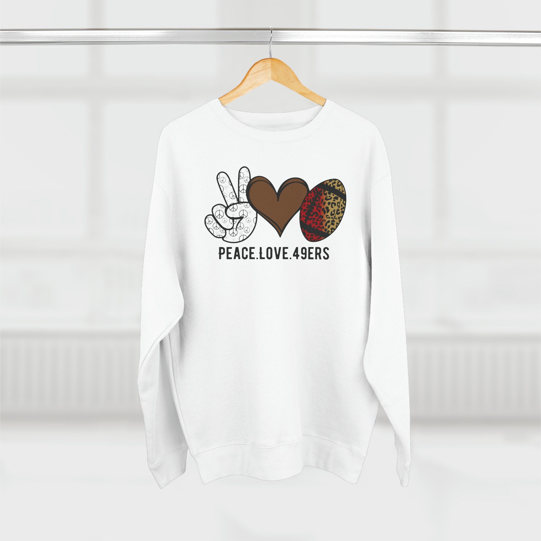 49ERs Unisex Premium Soft Cotton Crewneck Sweatshirt