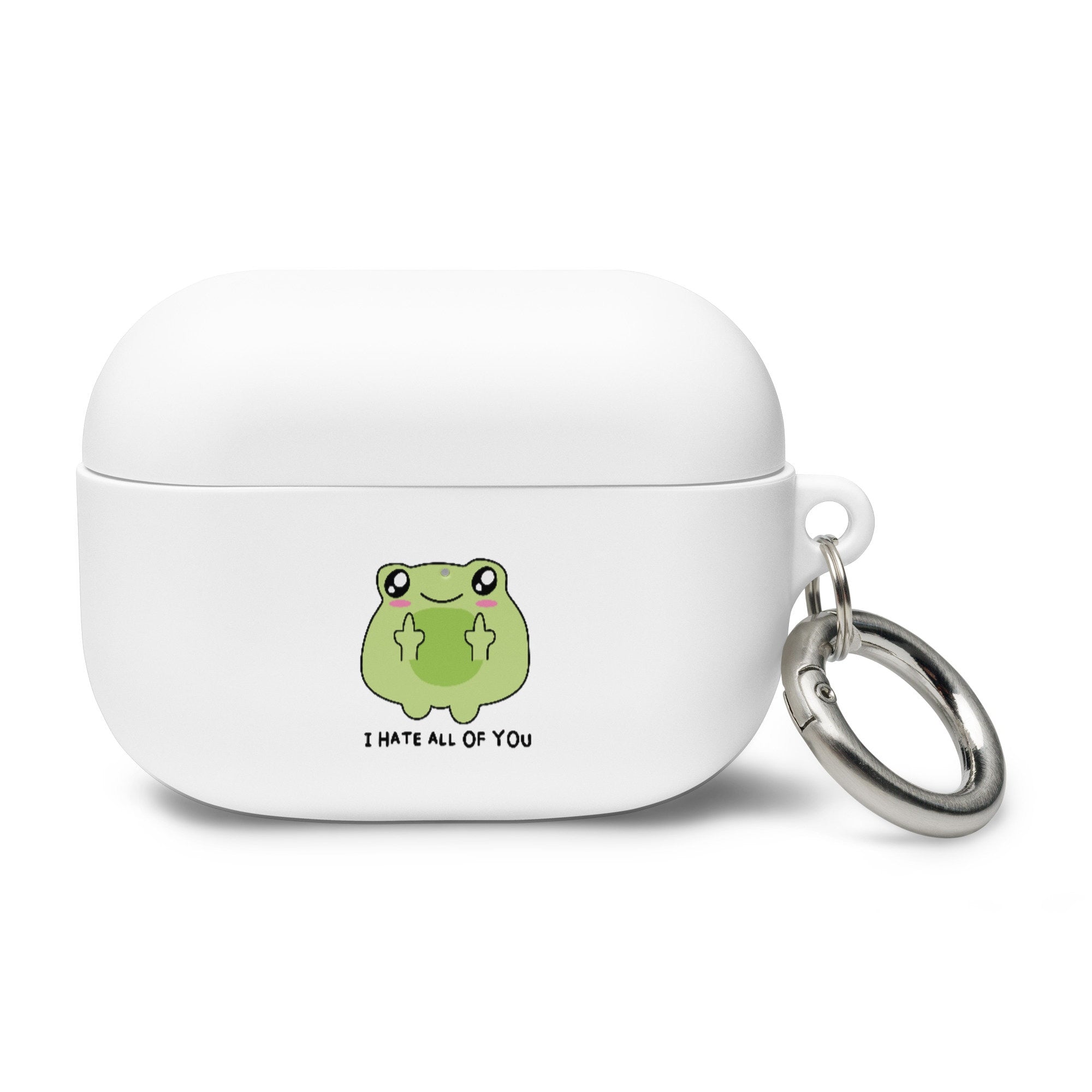 CV2 Boutique Funny Frog Design Rubber Case for AirPods®